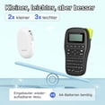 thumbnail image 4 of Label Creator, Personalize Your Stickers, Clean Thermal Print, Portable Wireless Label Printer, Water Resistant Tag, Perfect for Home Office Organization, 4 of 8
