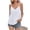 White, variant on Women's Sexy V Neck Sequin Camisole Tank Top, Sparkly Sleeveless Strap Blouse, Shiny Club Party Outfit