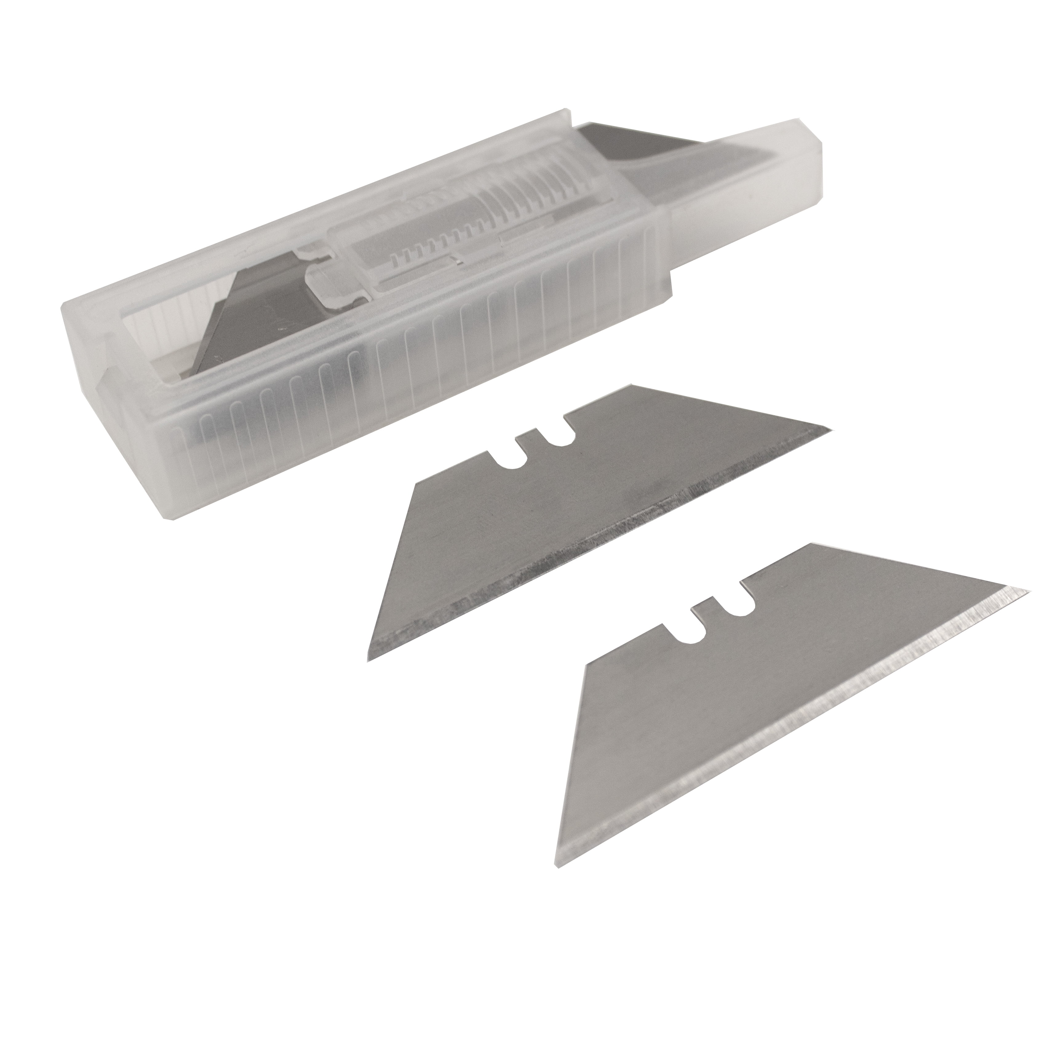 Hyper Tough KB10DHT 10-Pack Standard 2-Notch Utility Blades in Dispenser, 10 Blades