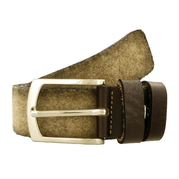 Renato Balestra A443 BEIGE Adjustable Leather Mens Belt-Size:42.5 for mens