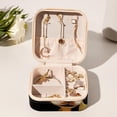 thumbnail image 6 of Sausage Whole Travel Portable Decorative Box - Square Jewelry Storage and Organizer Box for Rings, Earrings, Necklaces, and Bracelets - Suitable for Girls and Women - Necklace Organizer Box, 6 of 6