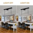 thumbnail image 5 of Bella Depot Modern Black Ceiling Fan with Dimmable Light, 6-Speed Reversible Fan with Remote and APP Control, 5 of 9