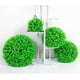 thumbnail image 2 of Zhuge Bola de topiario de planta artificial Bola de vegetación artificial Decoración de boj de imitación Follaje decorativo Planta de imitación Decoración (Verde, 35 cm = 13,8 pulgadas), 2 of 5