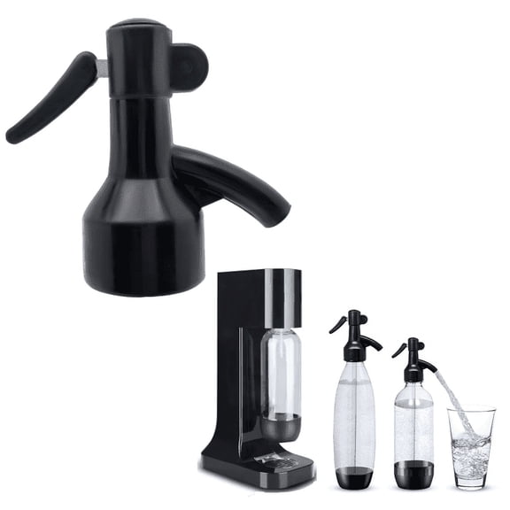 Sodafall Fizz Saver Soda Bottle Dispenser Siphon Compatible with Sodastream Bottles