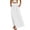 White, variant on Arlun Casual Long Pleated Skirt for Women Elegant Eyelet Solid Color Flowy Summer Maxi Skirts Elastic High Waist Simple Stylish Beach Vacation Skirt Comfort for Everyday Wear White XL