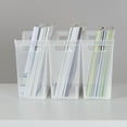 thumbnail image 5 of Sterilite Narrow Shelf Bin, Clear Plastic Open Storage Containers, Multi-purpose Organizers, 6 Count, 5 of 9