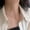 A1, variant on MATROOY Fashion Broken Silver Irregular Pearl Clavicle Chain Necklace Bracelet for W WY4-A1