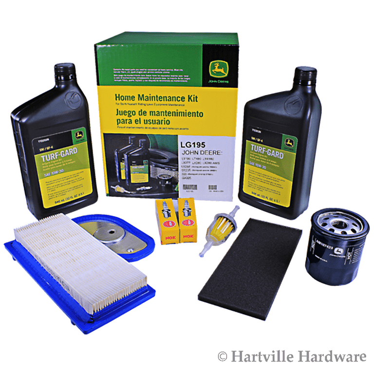 John Deere Home Maintenance Kit LG195 for Lawn Mower