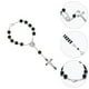 thumbnail image 3 of Pulsera de rosario de 3 piezas, pulsera cristiana, cadena con colgante de cruz y amuleto., 3 of 7
