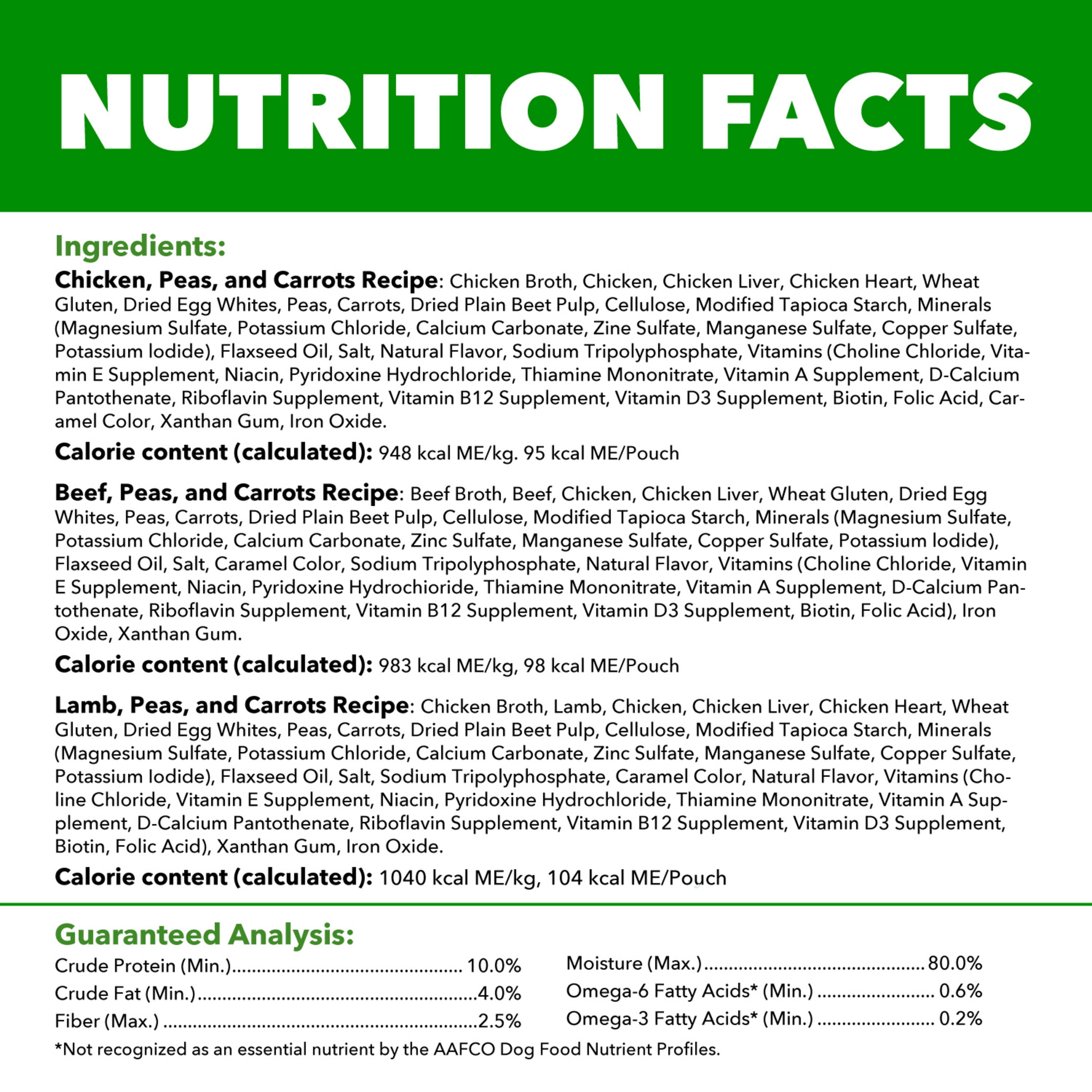 IAMS Proactive Health Core Pouch - 18ct (6 x Chicken, 6 x Beef, 6 x Lamb)