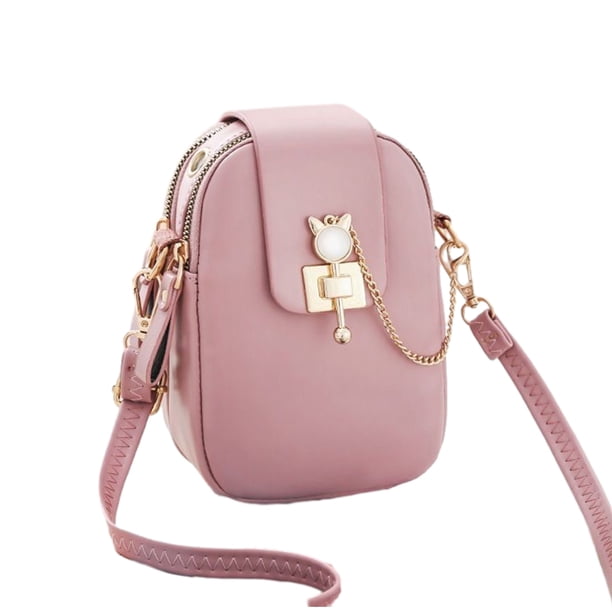 Bolso bandolera para mujer, bolso de hombro, bolso para teléfono móvil, pequeño cuerpo cruzado, correa de hombro ajustable, bolso móvil
