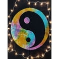 thumbnail image 4 of ICC Small Color Yin Yang Poster Tapestry Decoration Wall Decor Hanging Art Gift Grateful dead Tapestry psychedelic Tapestry Wall hanging Hippie Hippy Dorm Decor Bohemian College Dorm Tapestry (MULTI), 4 of 4