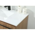 thumbnail image 4 of 36 inch single bathroom vanity in walnut brown, 4 of 8
