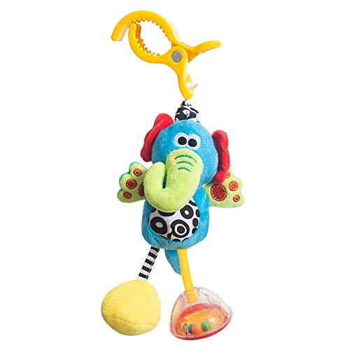 Baby Child Kid Sassy Soft Rattles Set On the Go Go Bugs Stroller Pram Buggy Toy 