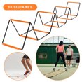 thumbnail image 1 of Agilidad Mariposa Agilidad Empalme Plegable Y Almacenable Fútbol Entrenamiento Físico Entrenamiento Ritmo Suave (10 Rejillas 4 M) [Asegúrese Sellarla Con Una Plástico Al Realizar El Pedido], 1 of 9