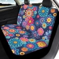 thumbnail image 4 of Pzuqiu Car Seat Covers Easy to Install Polyester, Compatible with Auto Seats Auto Interior, for Cars Truck, Floral Mandala Pattern, 4 of 10