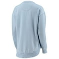 thumbnail image 3 of Women's Pressbox Light Blue North Carolina Tar Heels Vintage Wash Pullover Sweatshirt, 3 of 3