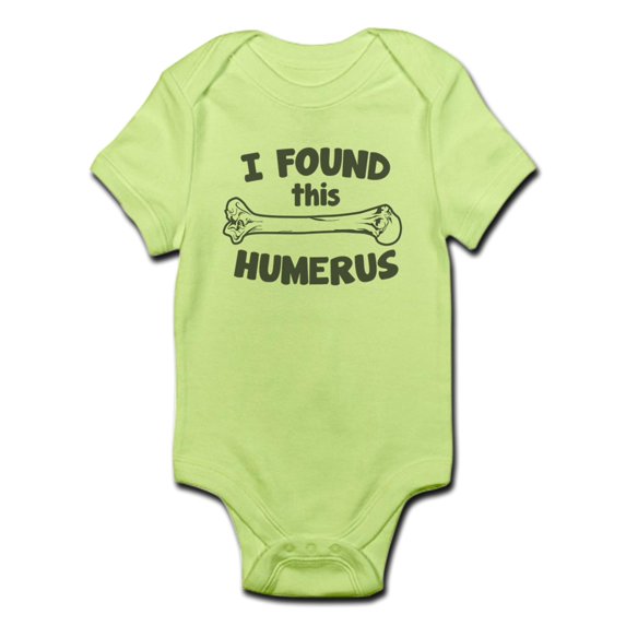 CafePress - I Found This Humerus Infant Bodysuit - Baby Light Bodysuit