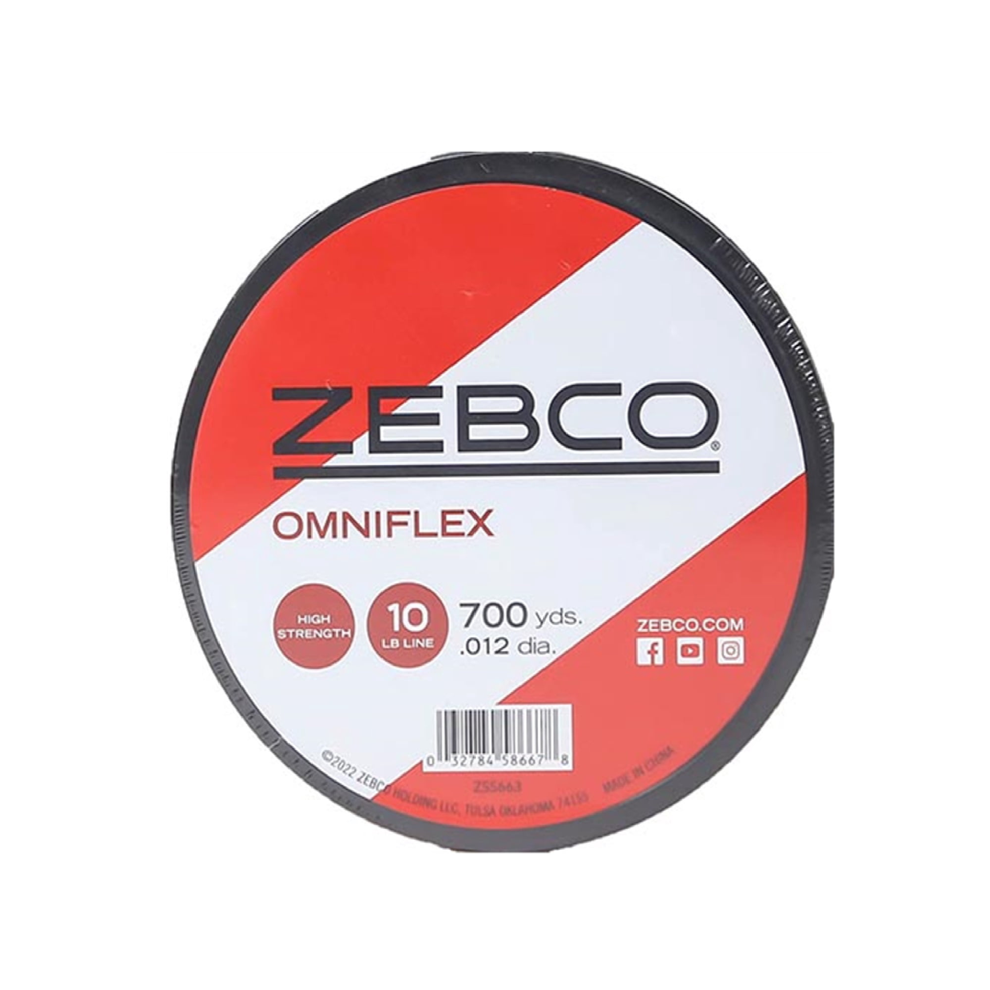 Eagle Claw Tin Sinker + Zebco Omniflex Line