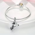 thumbnail image 3 of MULA 925 Sterling Silver Pumpkin Skull DIY Charm Bead fits European Bracelet Halloween Party Favor Gift For Her, 3 of 5