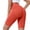 #A003 Orange, variant on 3D Anti Cellulite Leggings High Waisted Seamless Butt Lifting Tummy Control Compression Yoga Shorts for Gym Workout