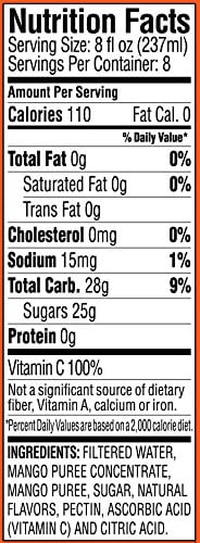 (Pack Of 8) Langers Juice Mongo Mango 64 Fo