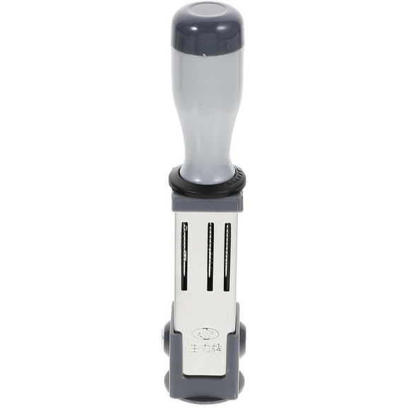 Date Stamp Material Dimension Portable Daily Use Stamper Office Metal