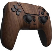 Custom Wireless Controller Compatible with PS5 - Multiple Designs Available (PS5 Wood)