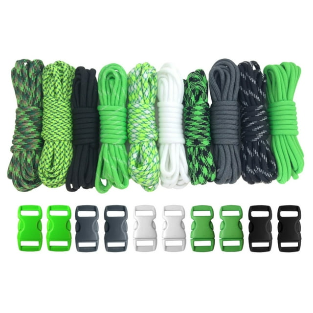 Paracord 550lb Type III Paracord Combo Crafting Kits with