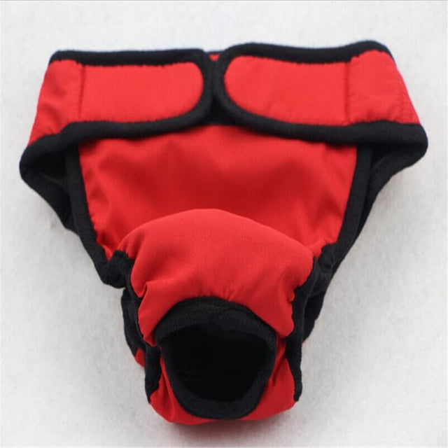 Pañales Para Perros, Bragas Sanitarias Reutilizables Lavables De Algodón, Pantalones Cortos Sanitarios Para Perros Sweethay PT002341-15