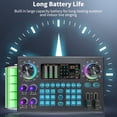 thumbnail image 2 of Amdohai Multi-function Mixer Portable Digital Sound Card BT USB Mixing, 2 of 8