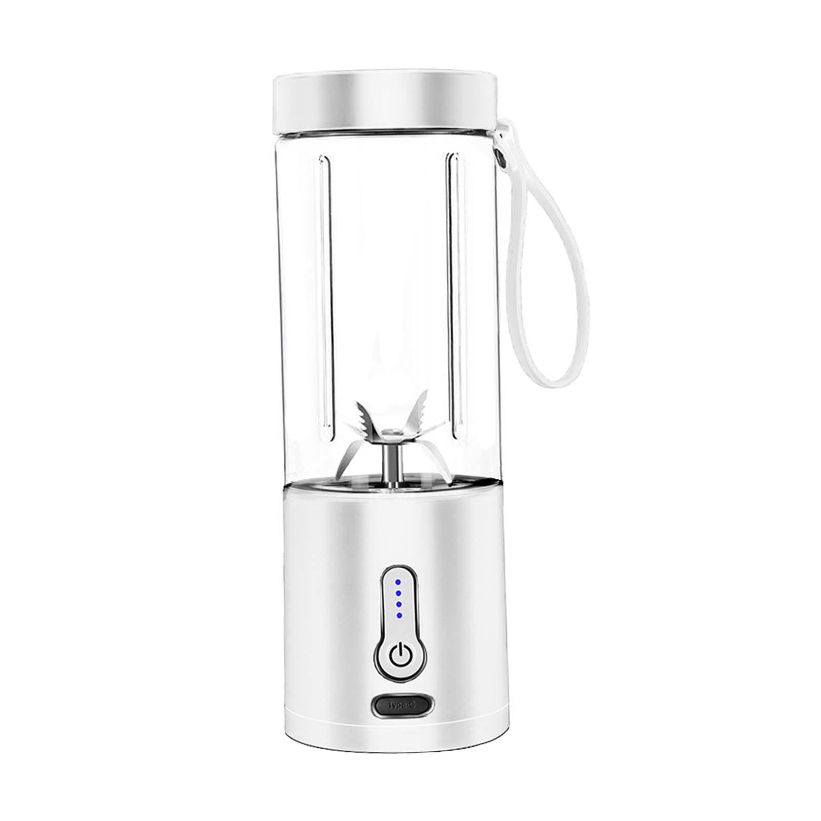 Baoblaze Electric Juicer Cup Handheld 530ml Travel Juicer Cup for Travel Work Camping White