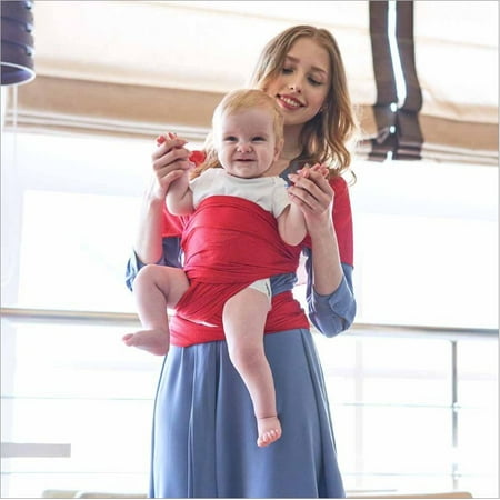 Amerteer Baby Wrap Ergo Carrier Sling - Available in 5 Colors - Baby Sling, Baby Wrap Carrier, Nursing Cover - Specialized Baby Slings and Baby Wraps for Infants and Newborn -
