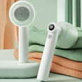 thumbnail image 4 of XYAIYT Rechargeable Fabric Shaver and Lint Remover with LED Display,2 in 1 Sweater Defuzzer,USB Powered,Stainless Steel Blades,Large Lint Container,Compact and Lightweight for Travel and Home Use, 4 of 8