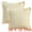 White, variant on Unique Bargains Soft Cotton Throw Pillow Covers White 18" x 18"