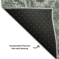 thumbnail image 3 of Addison Rugs Mayfield Washable Transitional Floral Sage Rectangle Rug, 3' x 5', 3 of 6