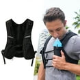 thumbnail image 4 of Running Hydration Vest Lightweight Breathable Sport Backpack for Outdoor Camping Reflective Sweatproof Multifunctional Pack, 4 of 9