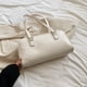 thumbnail image 2 of Bolsos De Hombro Mujer PU Chic Hobo Color Sólido Elegante Fiesta Plata, 2 of 9