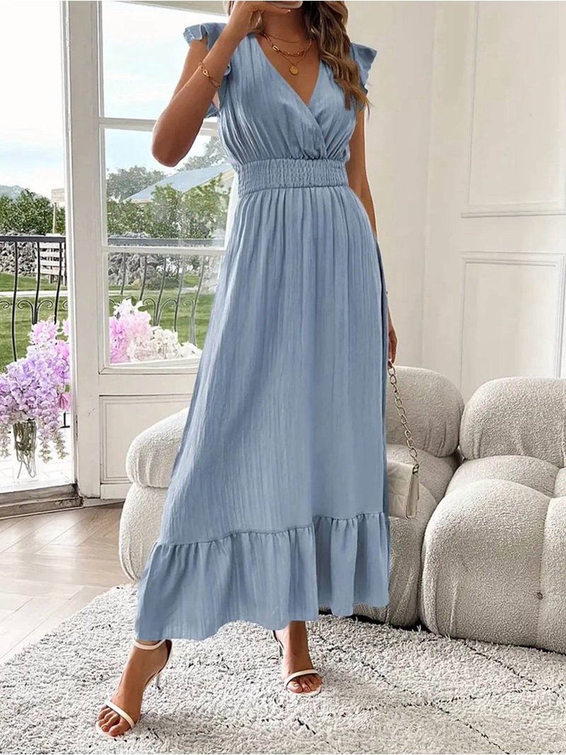 knee length dresses for ladies Baltic Born Womens Muse Sequin Maxi Dress | Rose Gold main image 1