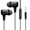 Black, variant on Wired Earbuds Comfortable with Dual USB Ports with Strong Suction Base Noise Isolating In-Ear Headset Smart Choice Today White Unique Frost Version Exclusive Diamond Grade White
