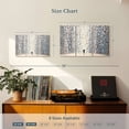 thumbnail image 4 of Elephant Stock Stroll Together Wall Art - Horizontal Multi Panel Canvas - Living Room Wall Decor - Love Multi Panel - Blue And Gray Decor By Ekaterina Ermilkina - 33" x 20", 4 of 8