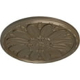 thumbnail image 3 of 29 7/8"OD x 1 3/8"P Fairfax Ceiling Medallion, Hand-Painted Warm Silver, 3 of 6