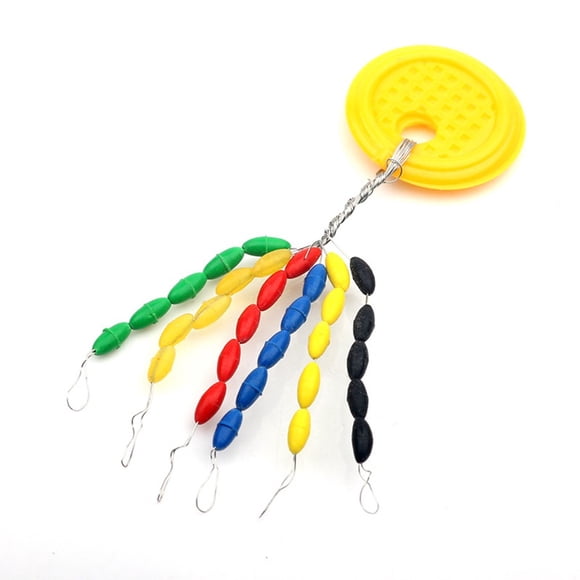 Bgsha 30pcs/Group Float Stops Line Stoppers Beads Rig Buffer Connector Fishing Bobbers