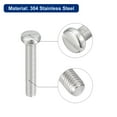 thumbnail image 4 of 304 Stainless Steel Machine Screws 10 Pack M3x18mm Slotted Drive Pan Head Screw Bolts, 4 of 5