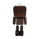 thumbnail image 3 of Figura de hombre de madera tembloroso, decoración de mesa, figura de madera tambaleante versátil marrón oscuro 9cm, 3 of 9