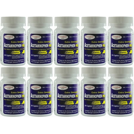 Acetaminophen PM Generic for Tylenol PM 500 Caplets Pain Reliever & Nighttime Sleep (Best Otc Sleeping Pills For Long Flights)