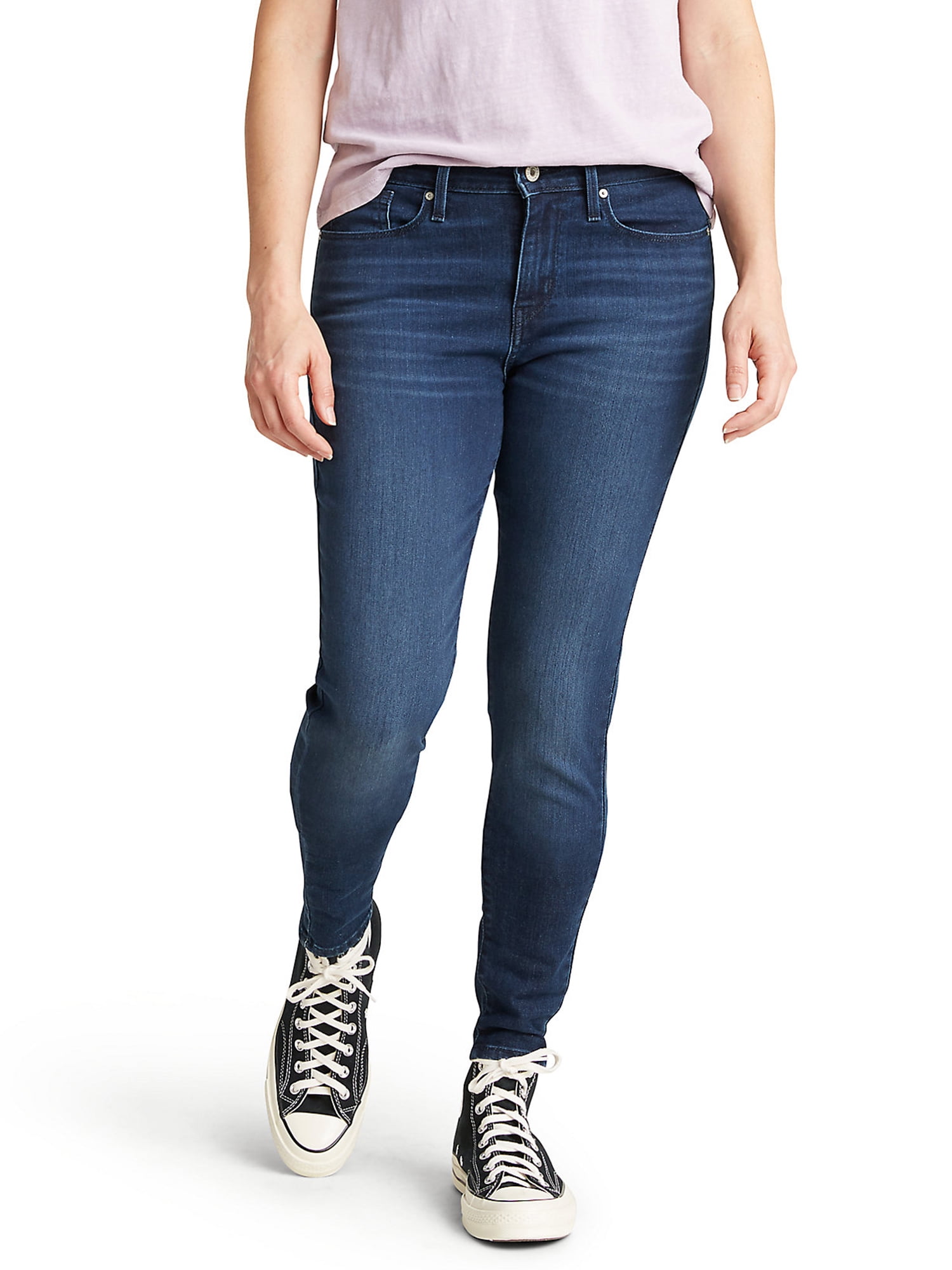Signature By Levi Strauss And Co Signature By Levi Strauss And Co Women S Mid Rise Super Skinny