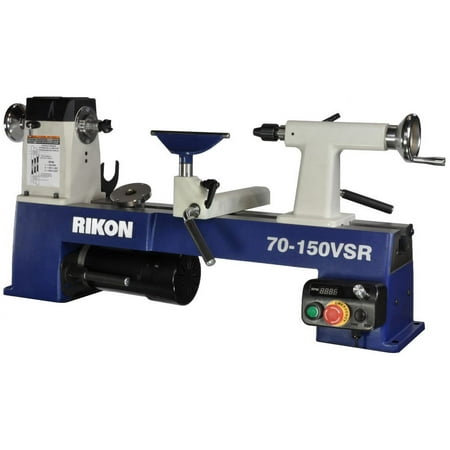 UPC: 0814463015224 | RIKON Power Tools VSR MIDI Lathe (RIK-70-150VSR)