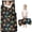 Monster Cartoon Truck Black Pattern-1, variant on Monster Cartoon Truck Black Pattern Teens Toddler Nap Mat with Pillow, Sleeping Mat Bag for Preschool Daycare 59"x22"