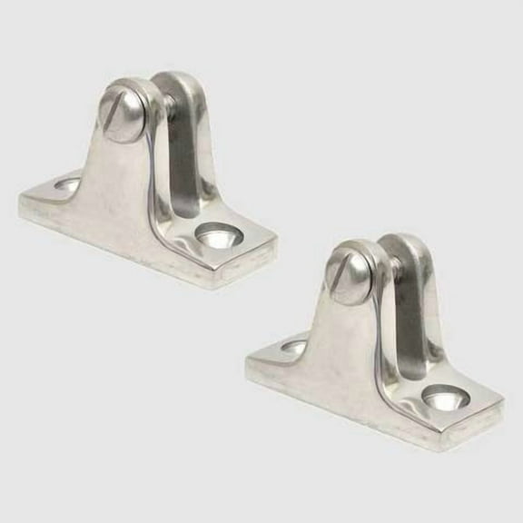 Crownline Boat Bimini Brackets 89115 | 2 1/4 X 1 1/2 Inch  (Pair)
